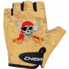 Chiba Detské cyklistické rukavice COOL Kids Pirat XS