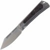 Kunwu GEEZER BEAD BLAST GRAY TITANIUM/COPPER FIBER HANDLE ELMAX SATIN FINISH J708T-1