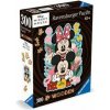 RAVENSBURGER Dřevěné obrysové Mickey a Minnie 300 dielov