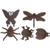 Zvieratká na zavesenie, liatina, balenie obsahuje 5 kusov!|Esschert Design