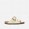 Birkenstock Biele Regular šľapky Arizona High Shine Big Buckle