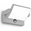 Ideal lux 326870 OUTDOOR SWIPE vonkajšie nástenné svietidlo so senzorom LED 21W 2000/1390lm 3000K IP54 šedá