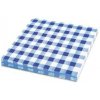 Servítky 33x33cm 1-vrstvové 4f 100ks KARO modré