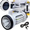 MOCNÁ LAMPA BATERKA TURISTICKÁ BIVAKOVÁ SOLÁRNA POWERBANK