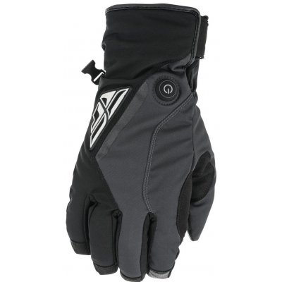 Vyhrievané rukavice FLY RACING Title (čierna/sivá) M