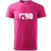 Judo - Nápis - Klasické pánske tričko vyššej gramáže - 3XL ( Purpurová )