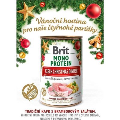 Brit Care Dog Monoprotein Christmas can 400 g