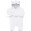 Luxusný detský zimný overal New Baby Snowy collection biela 62 (3-6m)