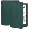 ARMORI STANDER S190, púzdro so stojanom Origami pre Pocketbook 743 G/C/K3 (InkPad4, Color 2, Color 3) - zelené (Obal na čítačku Pocketbook 743 G/C/K3 (InkPad4, Color 2, Color 3) - ARMORI STANDER S190,