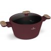 BERLINGERHAUS Kastrol s titanovým povrchem a poklicí 24 cm Leonardo Nordic Collection BH-8301
