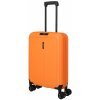 Cestovný kufor Travelite Basics 4W S skladací 26 L oranžová