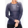 Funkčné tričko dámske Odlo Performance Warm Blackcomb BL Top Crew Neck LS - gray ridge