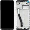 Xiaomi Redmi 10X / Note 9 čierny LCD displej s dotykovým rámom predný panel