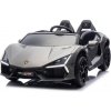 mamido Detské elektrické auto Lamborghini Revuelto XL STRONG šedé