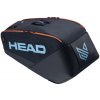 Tenisová taška Head PRO RACQUET BAG L Čierna,Modrá,Oranžová
