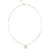 Guess Krásny pozlátený náhrdelník s kvetinou Shining Winter JUBN04466JWYGT/U