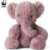 WWF Klub mláďat WWF - Slon Ebu (fialový, 29 cm) plyšová hračka pre batoľatá Slon