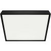 Luxera LENYS II. prisadené LED svietidlo 12 W/štvorcové/čierne