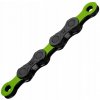 KMC DLC 12 Black/Green e-Bike 12rz 126 článkov reťaz