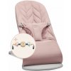 BABYBJORN Lehátko BabyBjörn Bouncer Bliss Dusty Pink Petal Woven s hračkou Googly Eyes Pastel
