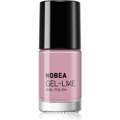 NOBEA Day-to-Day Gel-like Nail Polish lak na nechty s gélovým efektom odtieň Old style pink #N50 6 ml