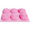 Alvarak Alvarak silikónová forma na pečenie Cupcake alebo koláče (6 ks)