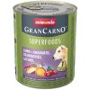 Animonda GranCarno - Superfoods, jahňacie mäso, amarant, brusnice, lososový olej 800 g