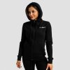 Dámska mikina so zipsom Limitless Black - GymBeam Veľkosť: XL 76489-5-XL