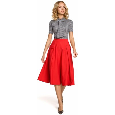 Made Of Emotion Skirt M321 red