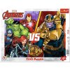 Trefl Puzzle Rámčekové 25 dielikov - Neporaziteľný tím Avengerov / Disney Marvel The Avengers