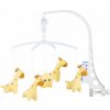 CHIPOLINO Hudobný závesný kolotoč Sladké žirafky