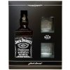 Jack Daniel's 0,7l 40% + 2 poháre v kazete (darčekové balenie 2 poháriky)