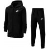 Nike Fleece Tracksuit Junior Boys Black/White 9-10 rokov