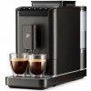 Tchibo Plne automatický kávovar Tchibo Esperto2 Caffè s funkciou na 2 šálky pre Caffè Crema a Espresso, farba Granite Čierna