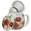 La Via Del Té Camilla Bouquet Poppy herb šálka 350 ml