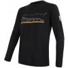 SENSOR MERINO AIR PT pánske tričko s dlhým rukávom čierna RJ Veľkosť: L