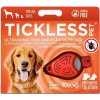 Tickless pet Ultrazvukový odpuzovač klíšťat a blech pro psy barvy orange 1 kus