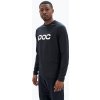 Pánske cyklistické oblečenie s dlhým rukávom POC Reform Enduro Jersey uranium black