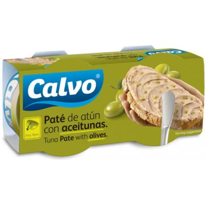 Calvo Tuniakové paté s olivami 2 x 75 g