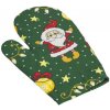 Bellate x chňapka Vianoce CH/912 vianočný motív zelený 28 x 18 cm