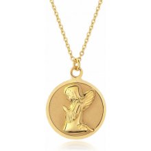 Sofia Zlatý náhrdelník s anjelom FA767099YG