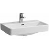 Laufen Pro S - Umývadlo Compact, 600 mm x 380 mm, 1 otvor na batériu, bez prepadu, s LCC, biela H8179594001561