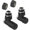 SAPHO - COMPACT BLACK pripojovacia sada ventilov , CP5115BS