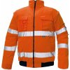 Cerva CLOVELLY PILOT reflexná bunda oranžová 2v1 zimní