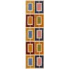 Flair Rugs , Ručne všívaný behúň Illusion Retro Blocks Multi, 60x230, viacfarebná, detská izba