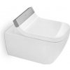 DURAVIT Happy D.2 - závesné WC na bidetovú dosku SensoWash, Rimless, biela 2550590000