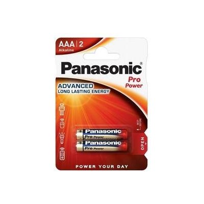 Batéria alkalická PANASONIC Pro Power LR03PPG/2BP AAA 2ks