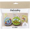 Creativ Company Kreatívna sada Mini Craft Kit Embroidery Faces