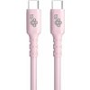 TB TOUCH TB USB C - USB C 60W Jelly kabel 1m růžový AKTBXKUCCZEL10P
