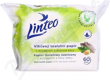 Linteo vlhčený toaletný papier Dubová kôra 60 ks od 1,27 € - Heureka.sk